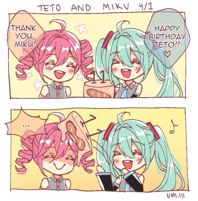 don't worry teto we love you 

#MikuMonday 