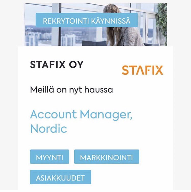 Jyväskylän #kaupallinentuottaja info pe klo 10-12 @TEpalvelutKES tiloissa! Tule kuulemaan lisää avoinna olevista paikoista ja hae mukaan koulutukseen. #rekrykoulutus <a href="/ShowellApp/">SHOWELL</a> <a href="/Stafix/">Stafix</a> <a href="/BrandeDesign/">Brande</a> kaupallinentuottaja.fi/jyvaskyla-kaup…