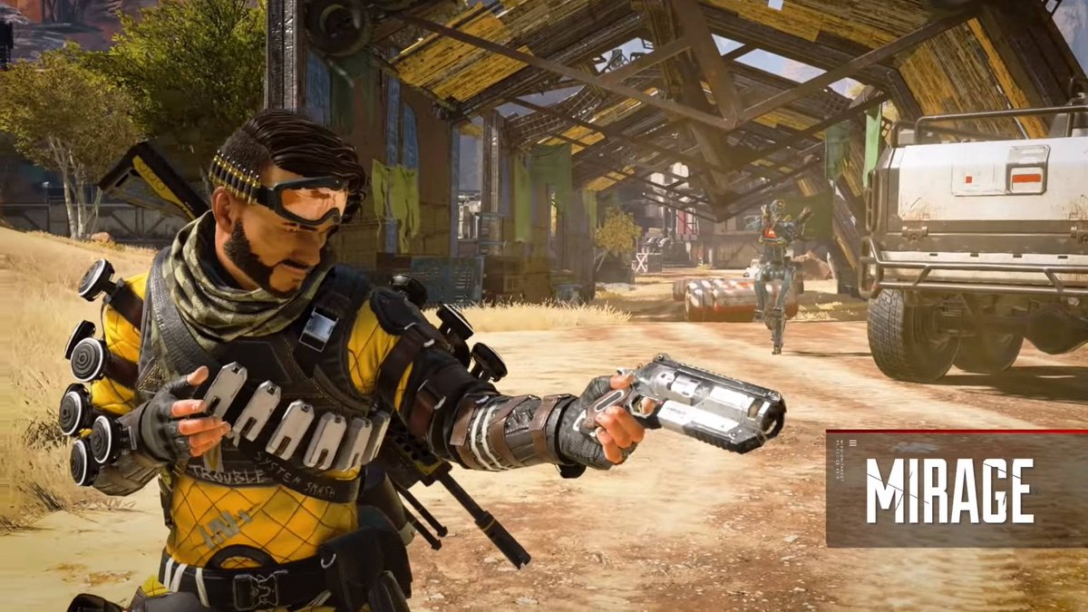 Today is April Fool's Day! Go Bamboozle! #Mirage #AprilFoolsDay #ApexLegends