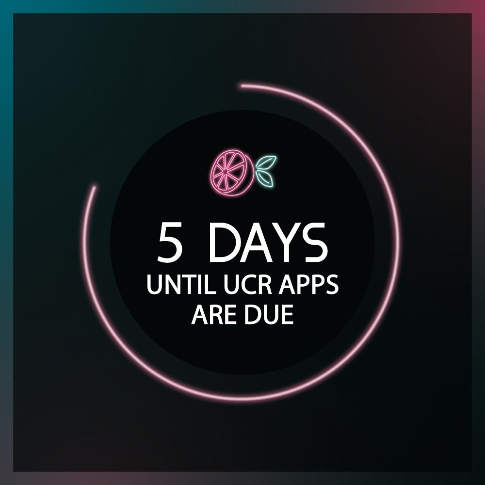 CitrusHack's tweet photo. FOR OUR APRIL SPECIAL WE ARE GIVING AWAY *****FREE***** TICKETS TO CITRUS HACK THIS YEAR!!!!  

... April Fools!

UCR students, you have 5 more days to turn in your application! It only takes 5 minutes to fill out so GET THOSE APPS IN!!! https://t.co/ng7Mom47hh