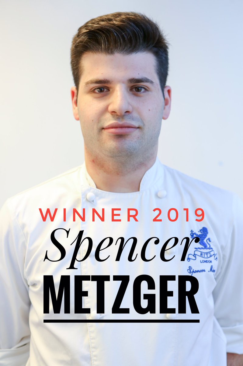 Roux Scholar 2019 is... Spencer Metzger!