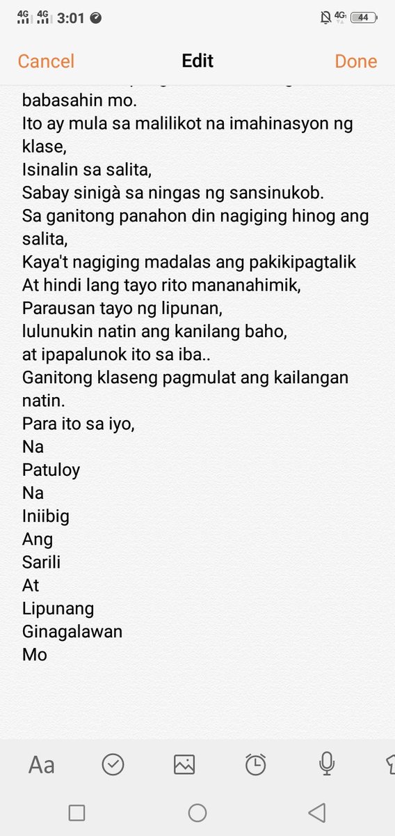 angge_andan's tweet photo. Hi Humss 11-1! gusto ko lang i-share sa inyo 'yung ginawa kong "Para sa babasa nito" sa dalawang libro natin😂😂
#SIRIT
#ILUWATIPALUNOK https://t.co/yUPFsEOwaw