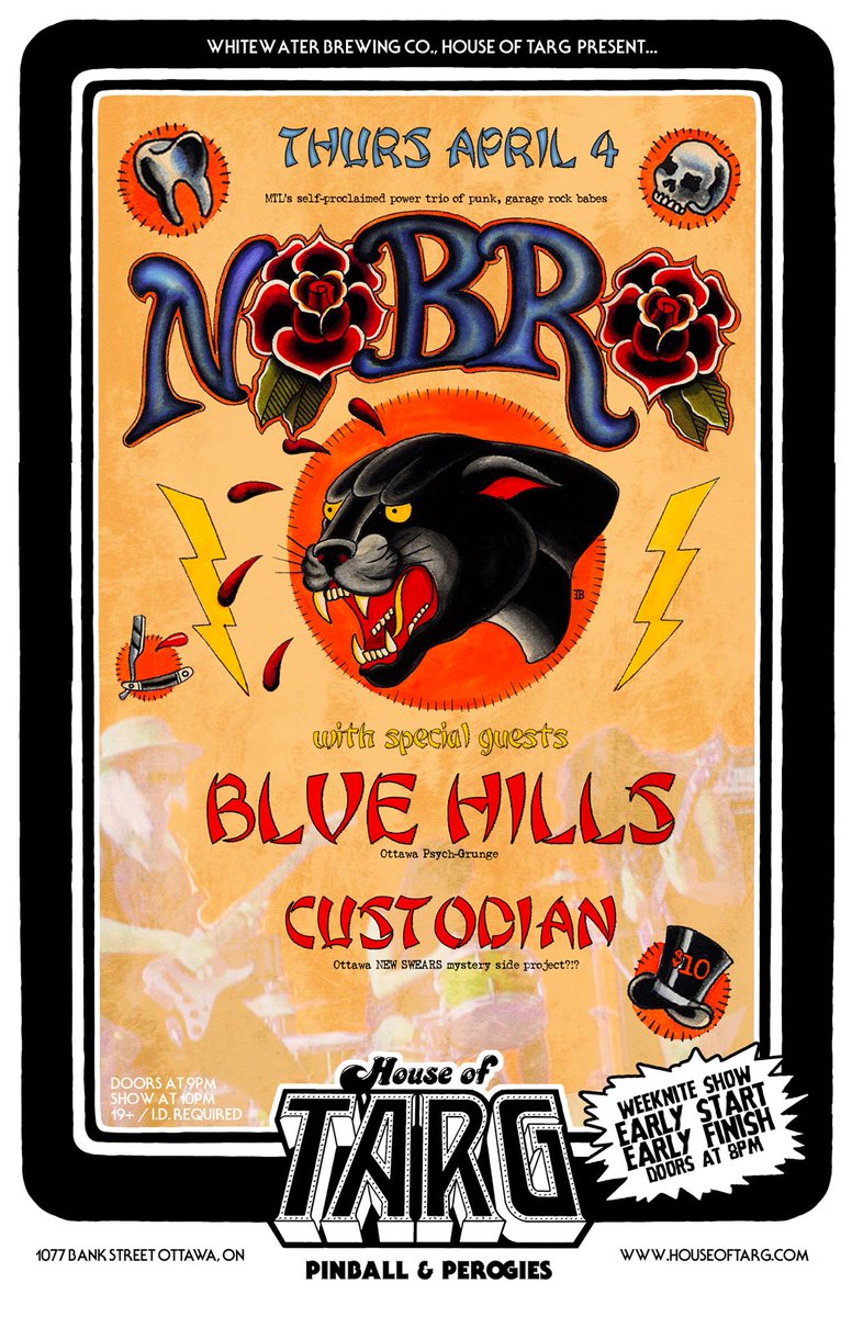 CHUO891Music's tweet image. #nowplaying #nobro - Mongoose on @nofilterchuofm Playing #houseoftarg this Wednesday! @blvehills @New_Swears