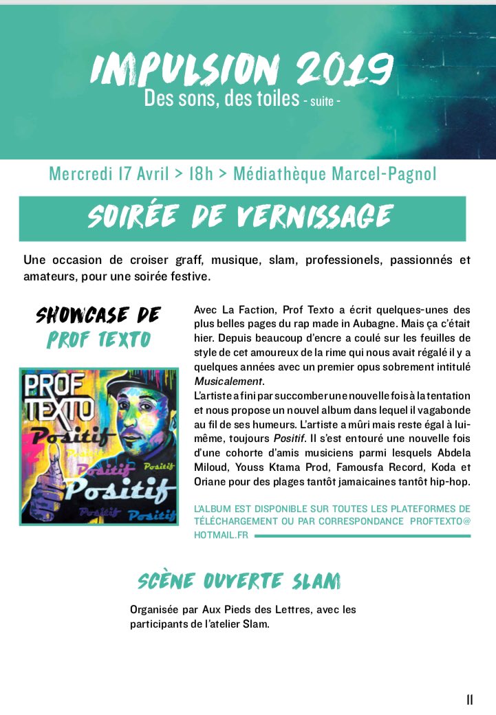 proftexto's tweet image. On vous donne rdv le 17 avril 2019 🎶✌️