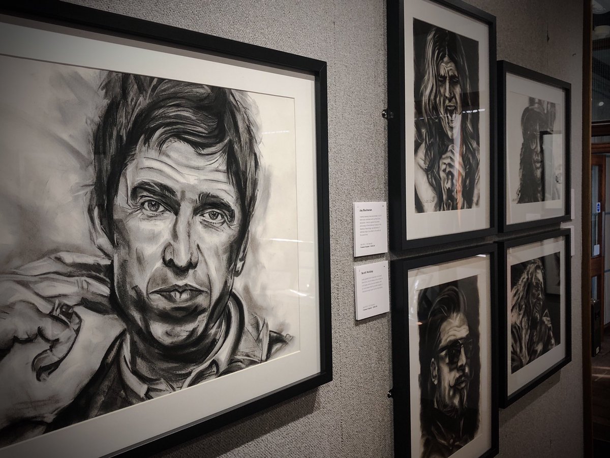 GregSmithArt's tweet photo. Five years of drawing, six months of planning and a few hours of hanging. And now it’s ready. My #FACES #Exhibition at the #AncientHighHouse in #Stafford can be viewed throughout April - open 10-4 Tues-Sat. I’m happy. Really hope you enjoy it too 😊 #WDYT @StaffordMuseums https://t.co/J9TUXOcyOS