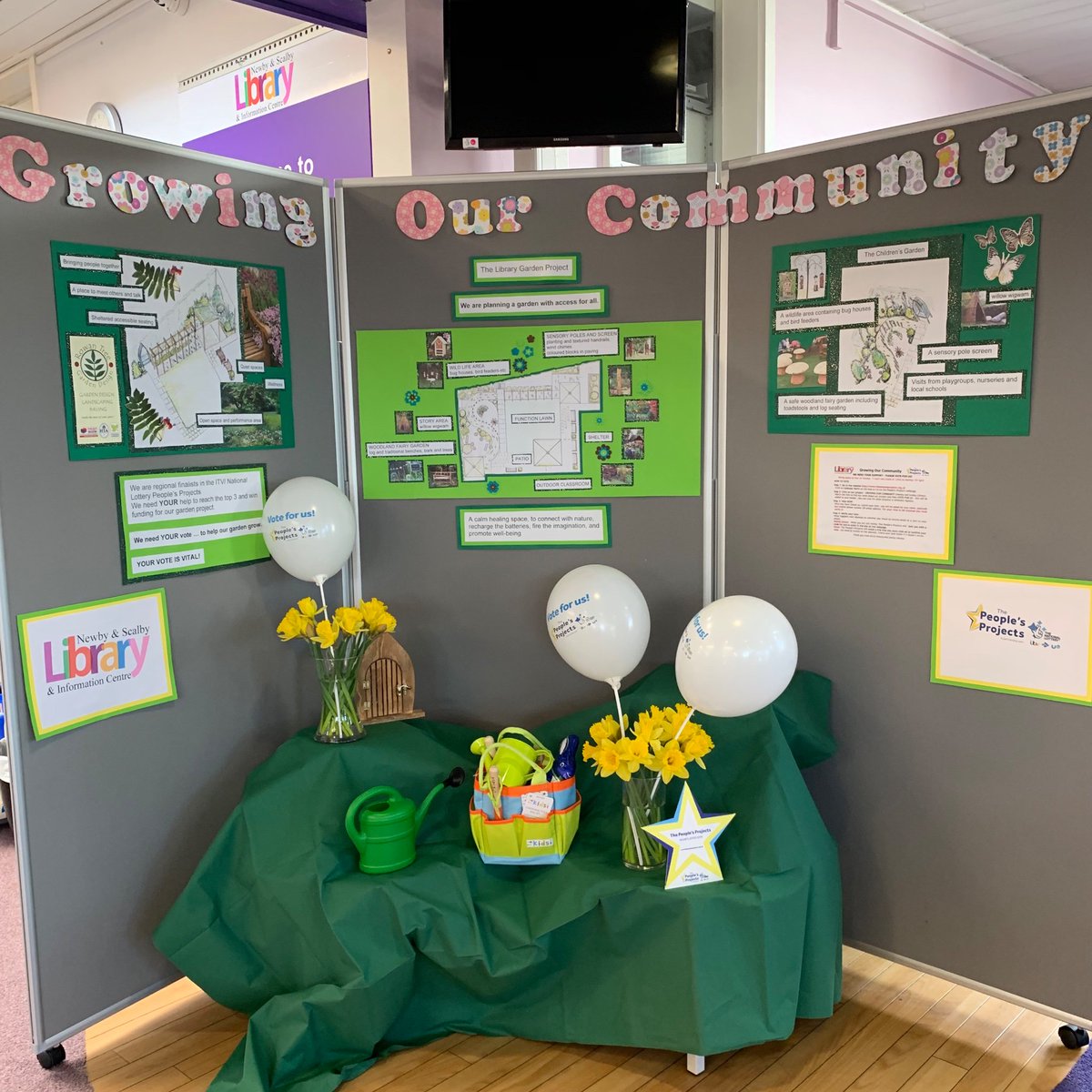 NewbyScalby's tweet photo. #Please #scarborough. Please please vote for ‘Growing our Comminty’ garden project in the People’s lottery! https://t.co/l3lnE8SnWV https://t.co/0z754Ltmgw