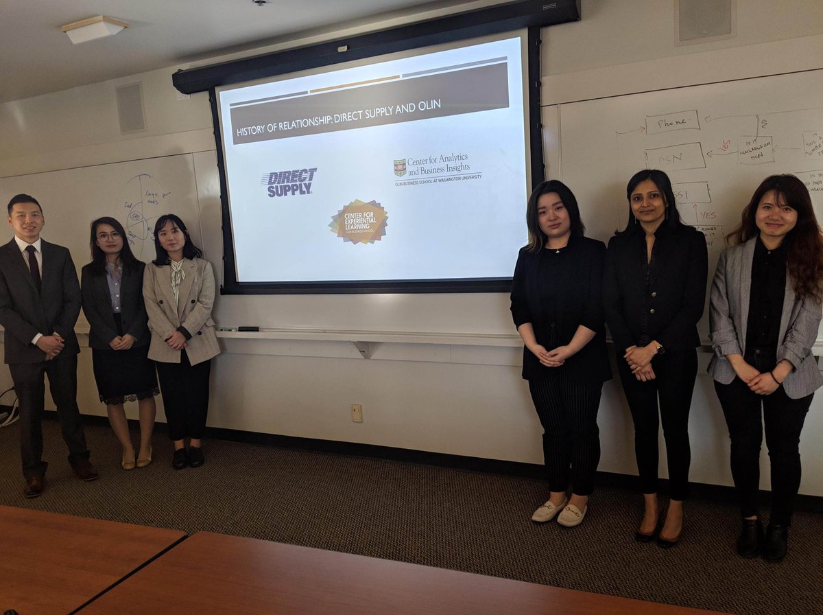 DS_ITC's tweet photo. Recently our AI team partnered with the @WUSTLbusiness at Washington University to offer #MBA and #analytics students the chance to help solve a real-world business problem! #partnerships #businessschool #preparingforyourfuture https://t.co/tGOIjznGSD