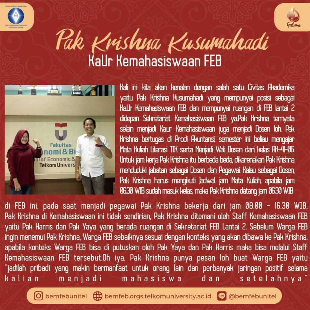 SAPA CIVITAS bemfebunivtelkom.wordpress.com/2019/04/01/sap…