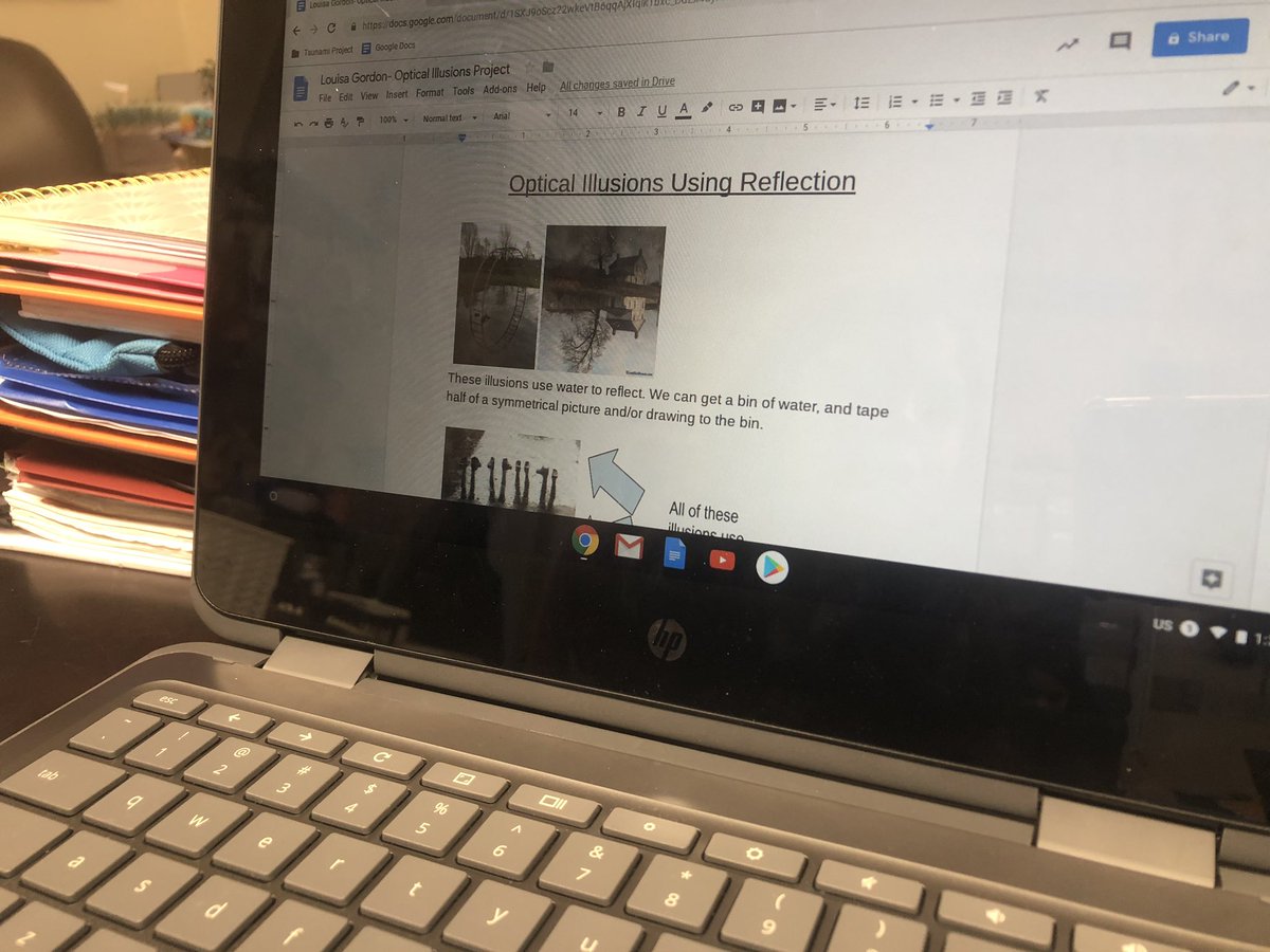 liv4science's tweet image. SS began research for our model design challenge! We developed guiding questions which helped us investigate optical illusions that use reflection. Ss will use their understanding of light interactions to eventually create their own optical illusion! #mmsgrowth #teammillburnnj