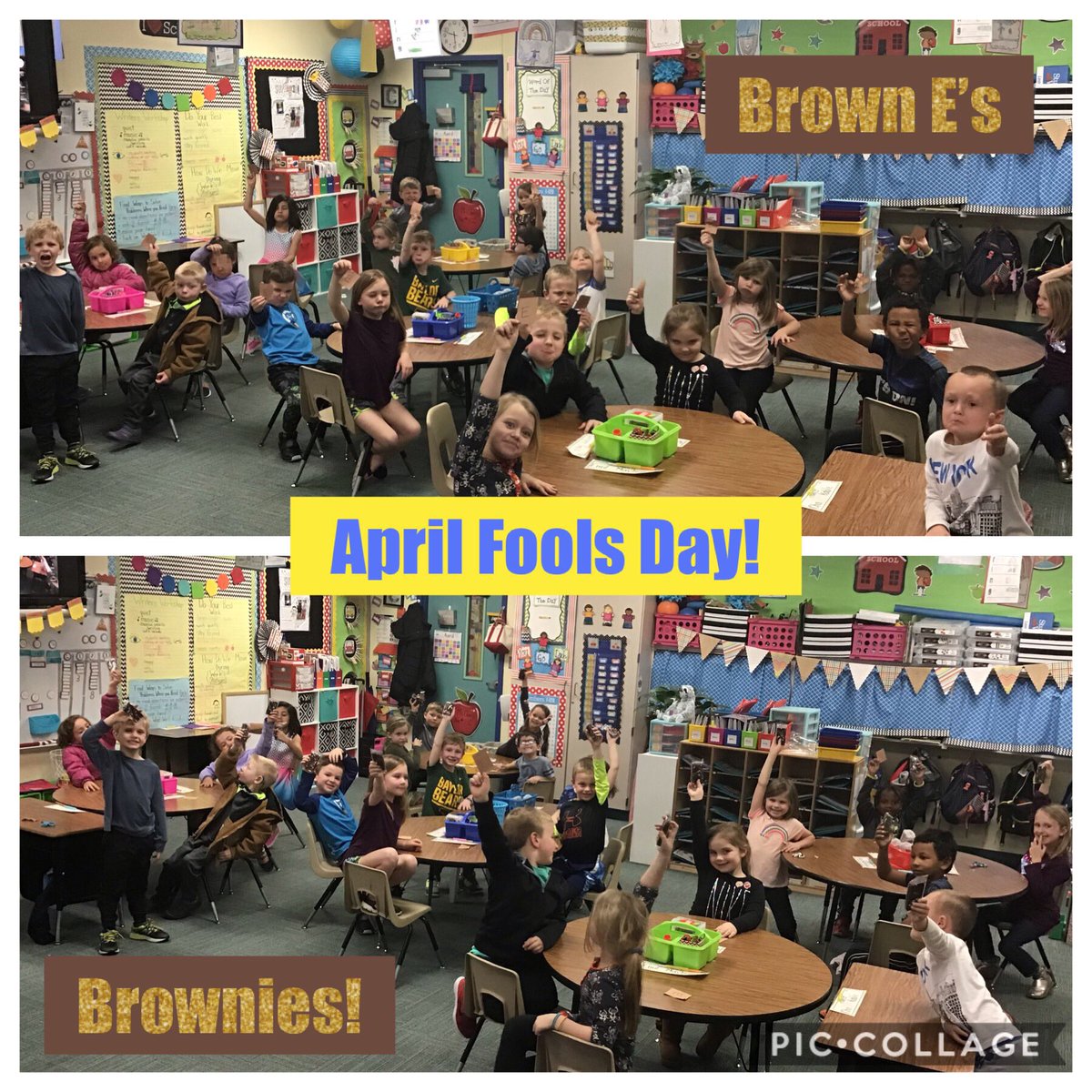 They all fell for it! They were excited for “Brown E’s” but more excited for “Brownies” 🤣#ThisIsMidway #ThisIsSBE