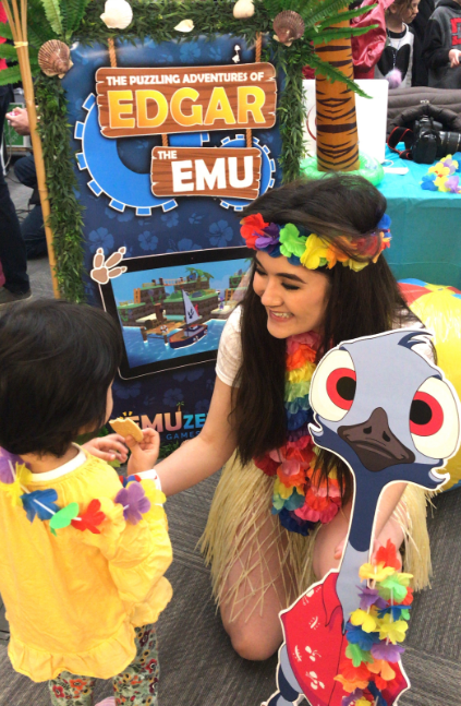 OakvilleLibrary's tweet photo. We're still smiling from Saturday's incredible event! 😀Our Gaming Expo was a huge success &amp; a great example of community collaboration. Thanks to everyone who came out and to @sheridancollege students for showcasing their amazing games! https://t.co/nDg1Wje93O