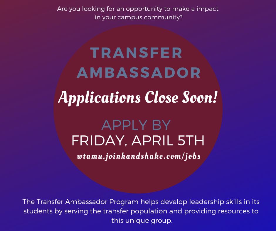 WT_Transfer's tweet image. I wish that we had a cool April Fool's joke to post about... but seriously, this deadline is comin QUICK! Apply today!!