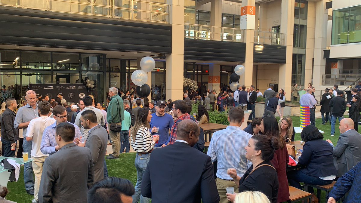 Are you at the #DSW19 Launch Party? Everyone else is...