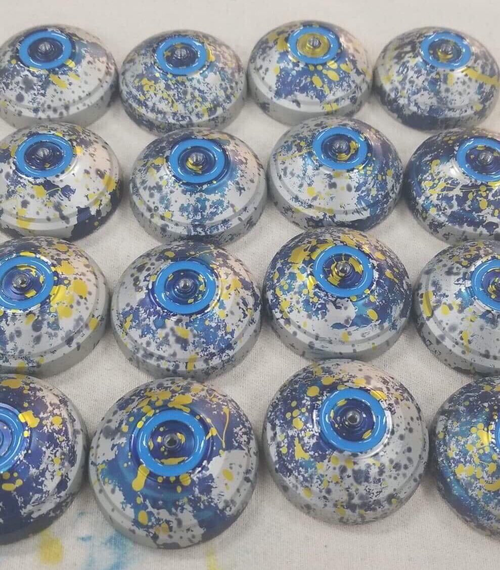 HuobiGlobalProb's tweet photo. Find Vic or Zakk at Cal States  Apr. 6th to try a @monkeyfingeryoyo X @yoyoworkshop “Seamonkey” yoyo. We’ll have them in solid black, and a special colorway - a short run color exclusive for you to throw. Talk to Vic or Zakk to pick one in this color up after the contest for $85. https://t.co/HP4U1etGAt