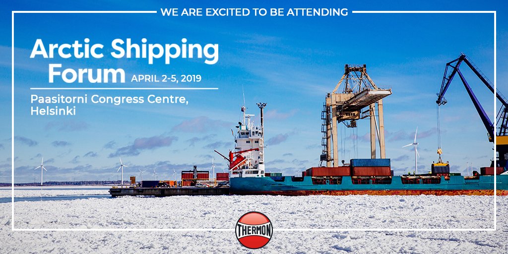 ThermonINC's tweet image. #Thermon #ThermonInc #HeatProcessing #SeeYouThere #ArcticShippingForum #ASF