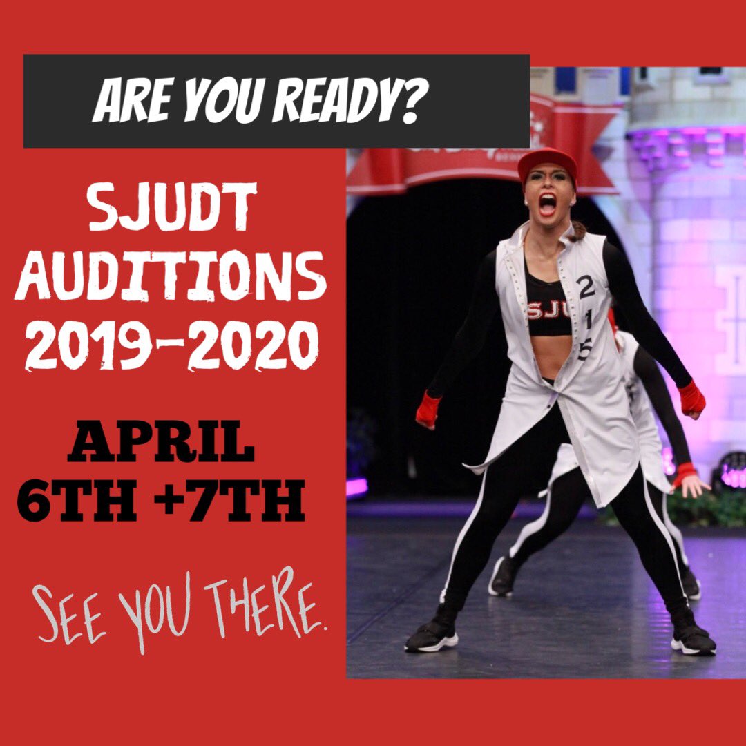 sjuhawks_dance's tweet photo. ⁉️ARE YOU READY⁉️ 
We are LESS THAN ONE WEEK away until 2019-2020 SJUDT Auditions! Don’t forget to register on our website! See you soon Hawks! ❤️🦅 https://t.co/NcYY0GY13c