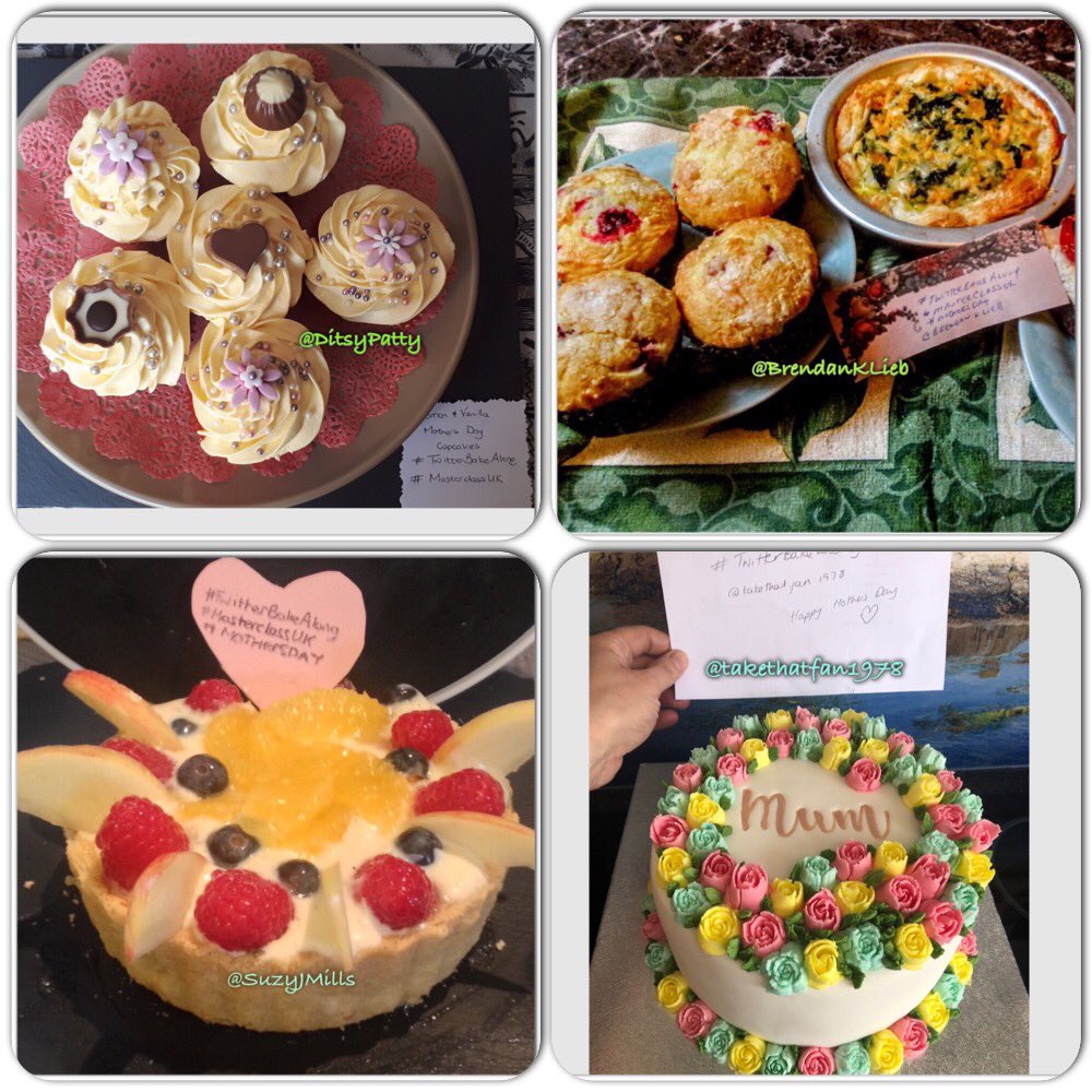 Rob_C_Allen's tweet photo. We had a very busy day yesterday, apologies for the silence from us but I believe, these are the last #TwitterBakeAlong bakes submitted by 12 noon yesterday. A Big Thank you to everyone and we’ll announce the winner soon. (Apologies If I’ve missed any pics) #MasterclassUK https://t.co/jQgXDlgYHB