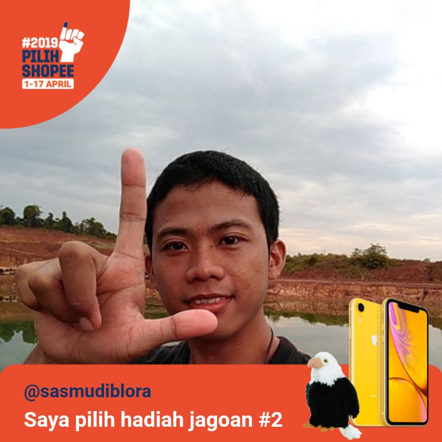 Ini pilihan shoppie ya bukan pemilu #PilihShopee #HadiahJagoan2 biar rame aja