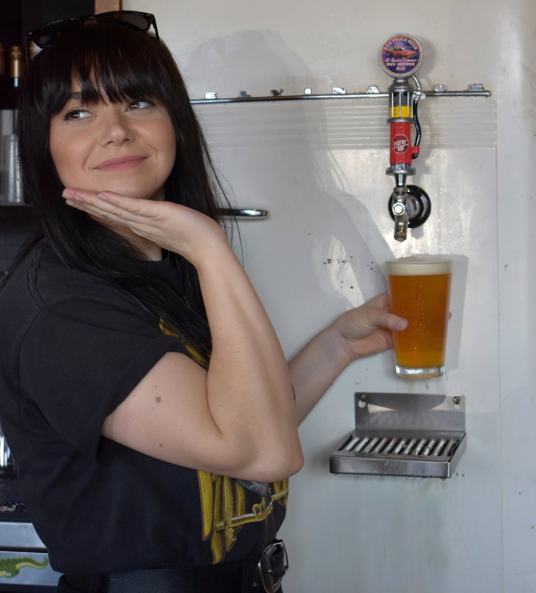 We have a special beer on tap tonight from <a href="/RedTruckBeer/">Red Truck Beer</a>. El Space Camino Dry Hopped Ale with galaxy and el dorado hops. Get in for a beer in the sunshine and raise a glass to the latest beer with the <a href="/redtruckbeer/">Red Truck Beer</a> crew. Tonight only!
#makeit8