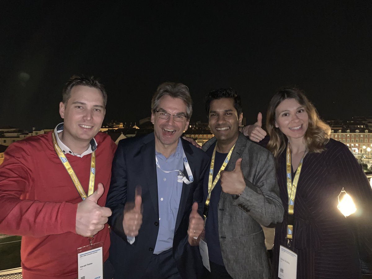AndreasWolfinge's tweet photo. @SAPBusinessOne and @SAPCheckout stronger together - sure we have some fun in the moonlight bar #SMBSummit2019 https://t.co/nElR3QZlJa