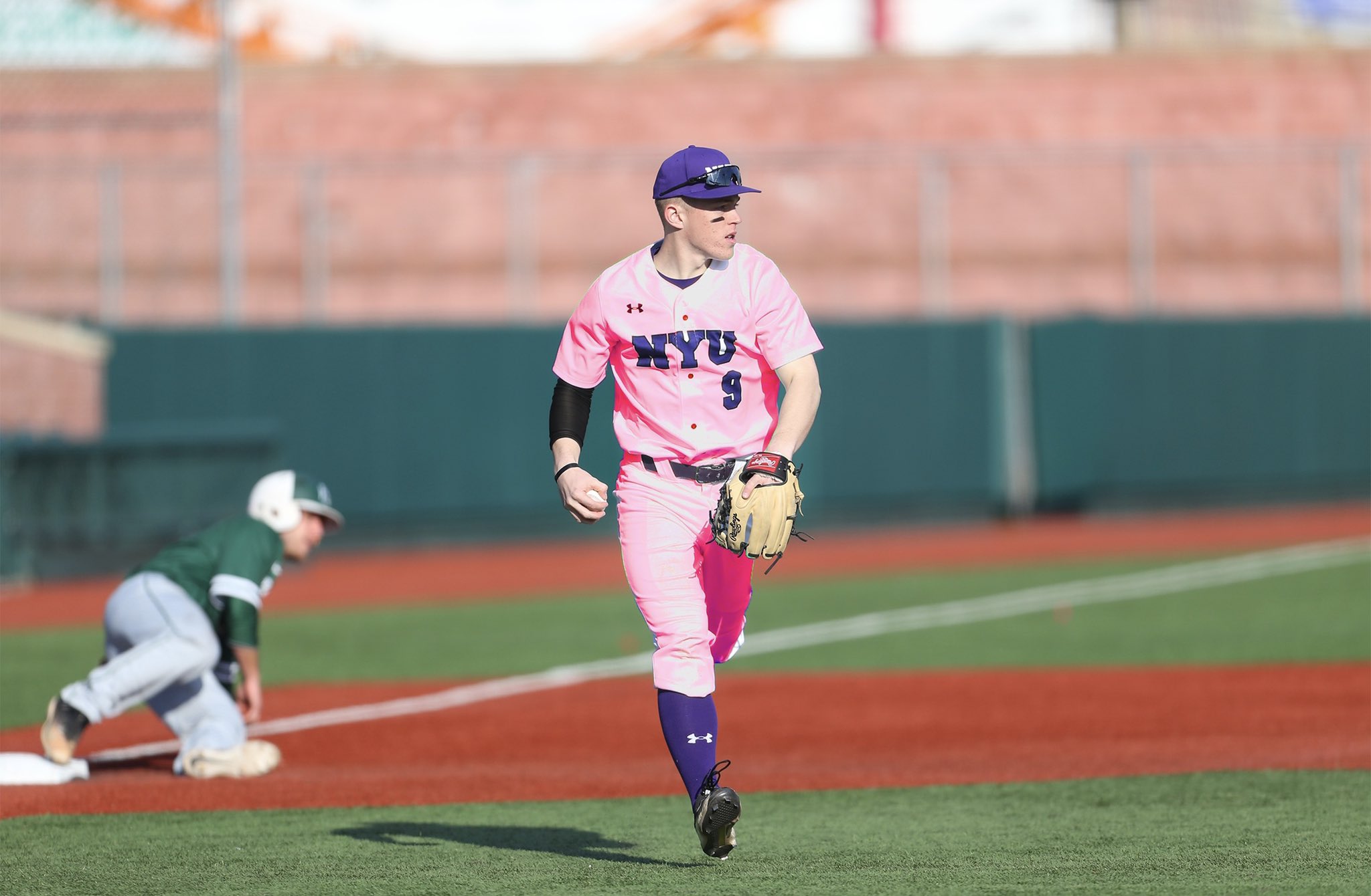 Pink baseball sale uniform