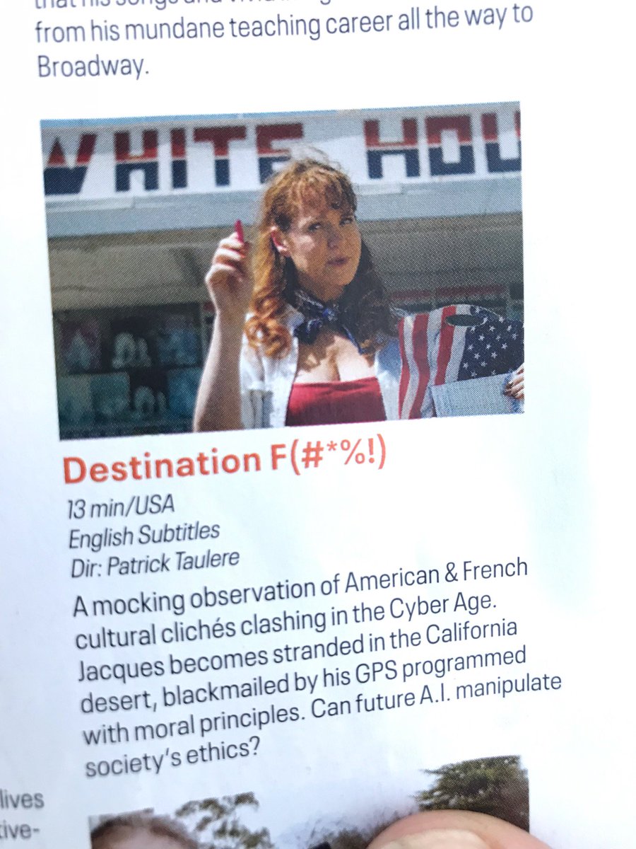 AskMissLora's tweet photo. We won! "Destination F!" won the Jury Award AND the Audience Award for Best Comedy Short @SonomaFilmFest! Congrats Director/Writer Patrick Taulere and our cast &amp; crew! Miss Lora played a trailer trash waitress - well duh! Thank you to everyone who came to the Fest! https://t.co/EwVmlxG16R