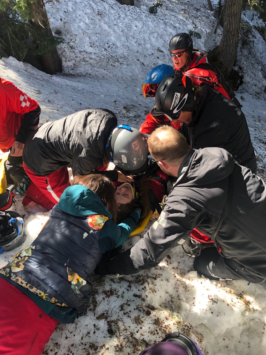 A heartfelt thank you to everyone on the mountain and at the medical facilities in and around Whistler for your amazing care for my daughter. I am now a true believer in Canadian health care. So is my grateful daughter, even on crutches. 😉🙏