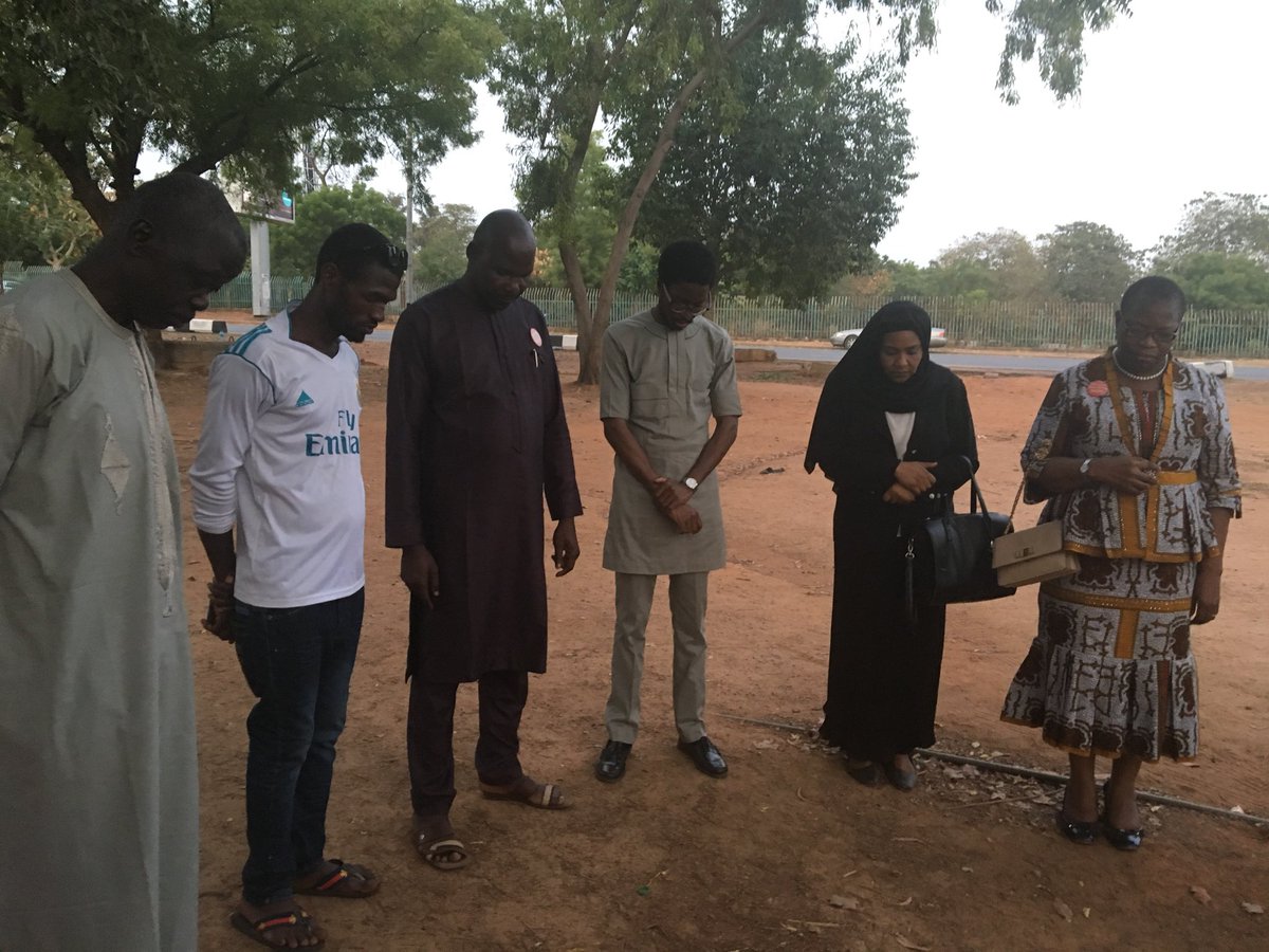 MKabrik's tweet photo. A Minute Prayer for our 112 Chibok Girls, Leah Sharibu, Alice Ngaddah of @UNICEF and all abductees, Victims of Boko Haram, our Troops&all those affected by the War
#BringBkOurGirlsNOW
#112YetToBeRescued
#WhereIsLeahSharibu
#WhereIsAliceNgaddah
Countdown to 5Yrs
#Never2BForgotten https://t.co/OjGsi669Wz