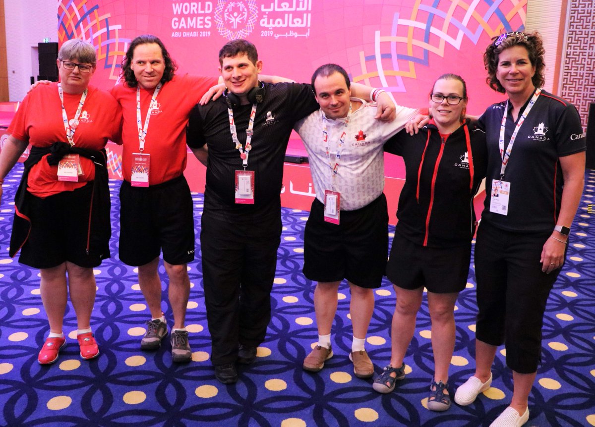 We couldn’t have asked for a better #SOTeamCanada19 Honorary Coach. 

Thank you <a href="/MarnieMcB/">Marnie McBean OC OLY</a> for pumping up athletes, coaches and mission staff and reminding us that “We. Are. Ready.”
#MeetTheDetermined