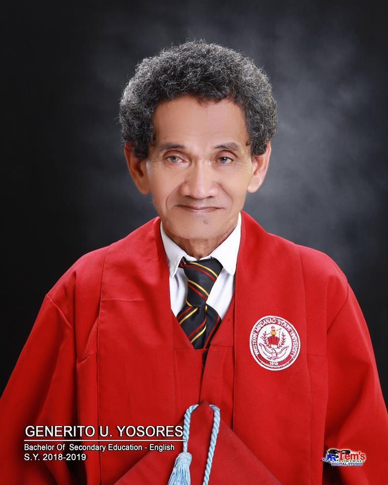 HndsomeBngsmoro's tweet photo. Tricycle driver sa umaga, estudyante sa gabi. 'Yan si Generito Yosores, 64-anyos, at ngayo'y magtatapos na sa kursong Education (major in English) sa Western Mindanao State University-Molave sa Zamboanga Del Sur.

"From birth to death continually seek knowledge" https://t.co/sJgmX6kKrH