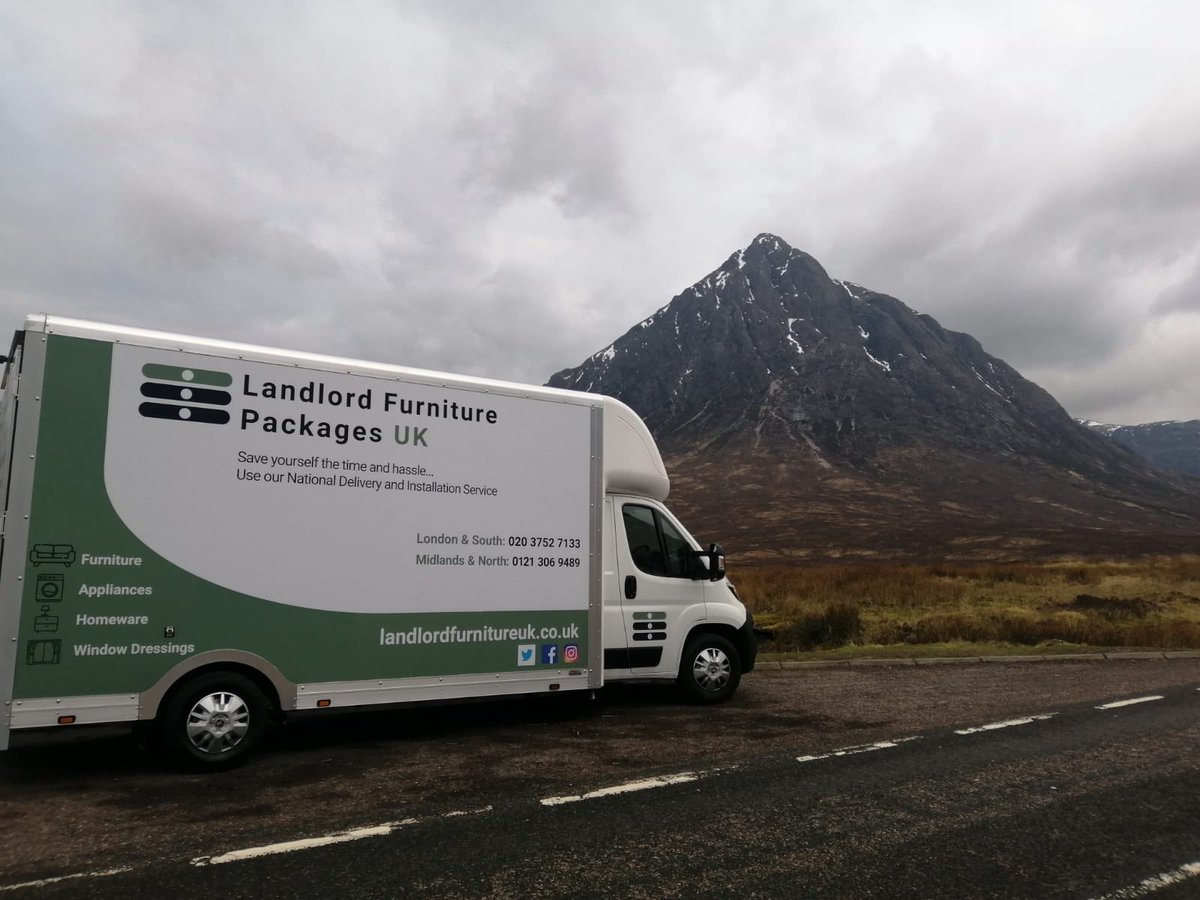 Furniture_Pack's tweet photo. We really do deliver nationwide, a beautiful drive to the #scottishhighlands today for our fitter David. https://t.co/ViwYYEkY7W