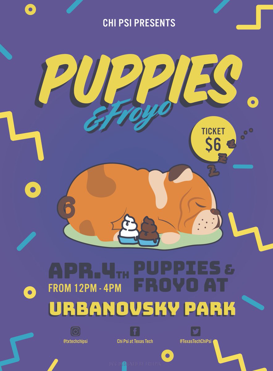 When was the last time you had frozen yogurt in one arm and a puppy in another? The best day of your semester awaits!