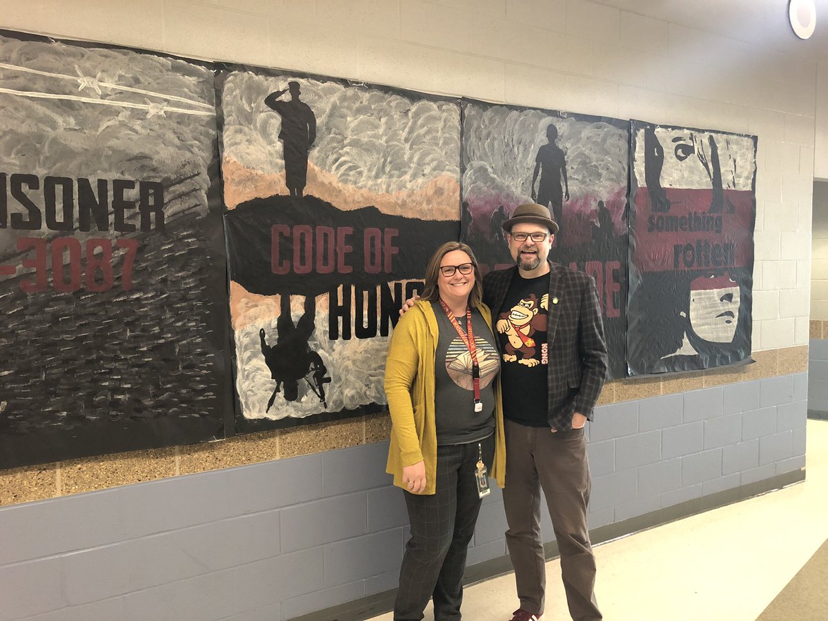 RPNGCLibrary's tweet photo. @AlanGratz captivated all of South MS!! It was an AMAZING visit!! Thank you SO much! https://t.co/MvlpKZFvFQ