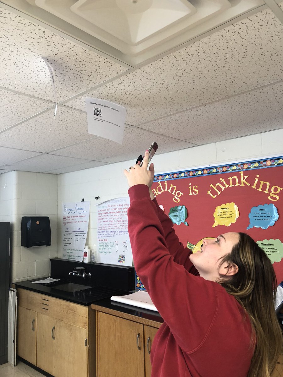 aabell94's tweet photo. Presentation day! Students teaching each other. #UsingQRCodes #GrowingFutureEducators #LWC https://t.co/RzFlwrsswS