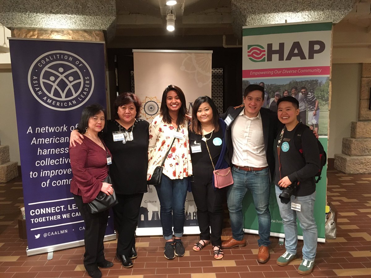 CAALMN's tweet photo. CAAL staff ending the day with smiles! #AsianMinnesotansAtTheCapitol #CAALmn https://t.co/qKbcdN5o7M