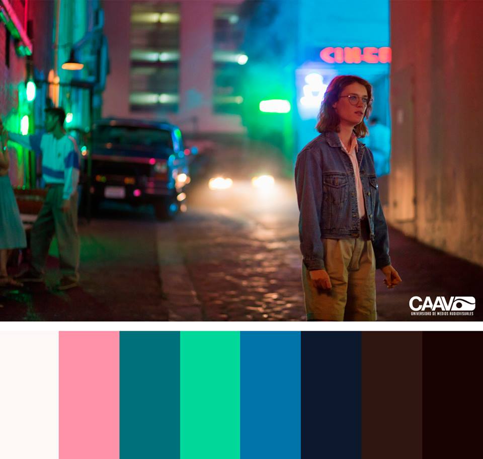 RevistaPICNIC's tweet photo. Paleta de colores de los episodios de Black Mirror. Por #CAAV. https://t.co/9brjiLFAqu