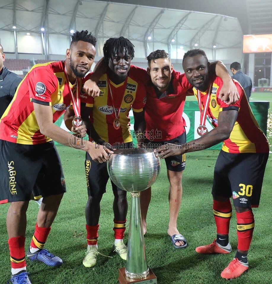 Taraji_United's tweet photo. Taraji Dawla 9alouha Ness bekri 🎶
7amra w Safra,colour El 3assima 🎶
28 #LP1 🇹🇳
15 #TunisianCup 🇹🇳
4 #SuperCupTN 🇹🇳
1 #CoupeHédiChaker 🇹🇳
1 #CritériumHL 🇹🇳
3 #ArabCL 🌏
3 #CAFCL 🌍
1 #CAFVC 🌍
1 #CAFCC 🌍
1 #SuperCupCAF 🌍
1 #CAACup 🌍🌏
1 #UNAFCup 🌍
1 #SuperCupArab 🌏 https://t.co/5dI9flLoq5