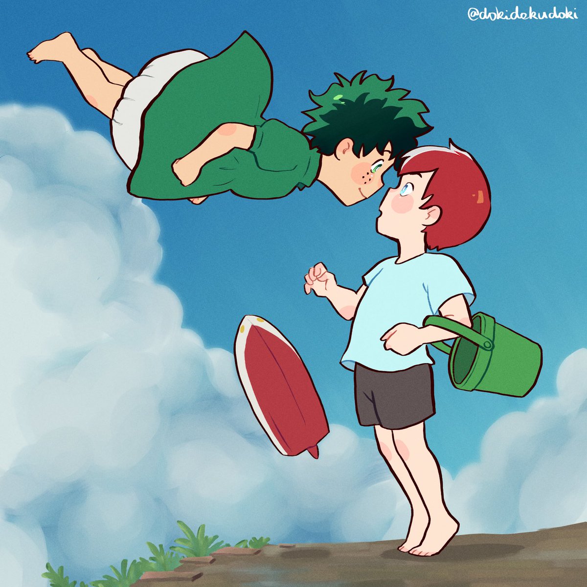 Consider- TODODEKU PONYO AU!!!
#bnha #tododeku