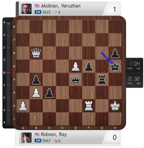 VarAkobian's tweet photo. Despite a tough result, I was pleased to finish with a win at #USChessChamps!
Thank you to all my supporters and a shoutout to https://t.co/pfMWtDl1Gx for their sponsorship, @Chessify for their platform I used for preparation, and my second GM Zaven Andriasian for his hard work! https://t.co/pkr4mLY7W4