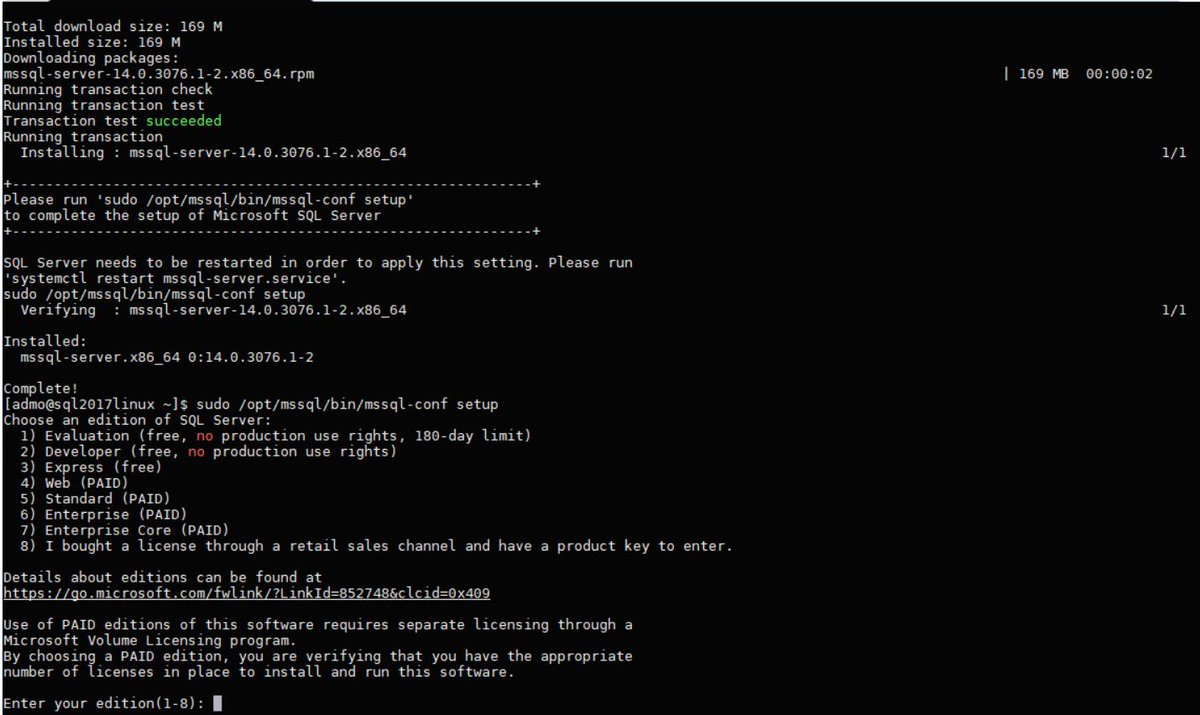 NowinskiK's tweet image. Stop reading. Do it! Do it in practice. Time to try something new and in practice. #SQLServerOnLinux #HellFroze SQL Server♥Linux ;)