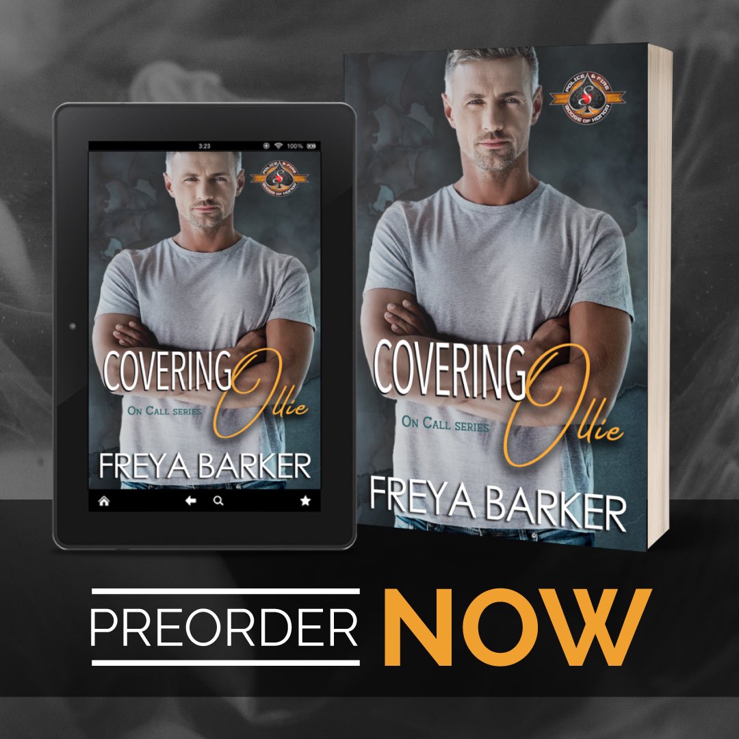 Have you seen the cover for Covering Ollie by @freya_barker yet?
It’s part of the On Call series and is up for #preorder #KU ➜ amzn.to/2HJfRkT
#militaryromance #militaryromancebook #militaryromances #militaryromancenovel #romanticsuspense #romancesuspensereaders