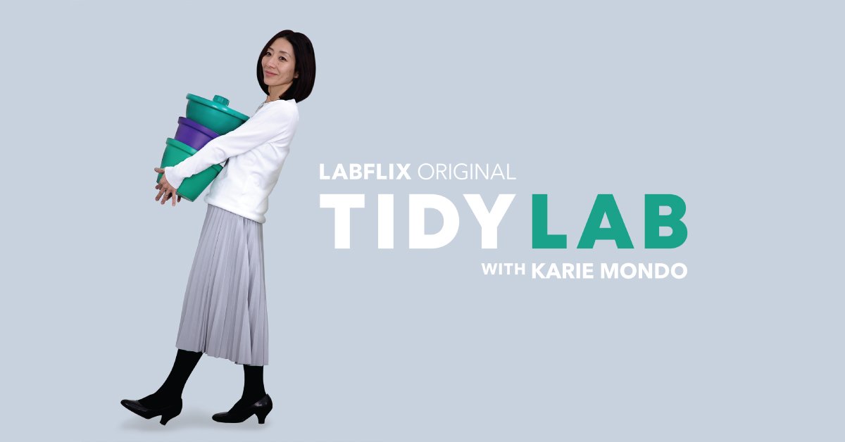 LICORbio's tweet image. Watch the hit new Series on Labflix: &quot;Tidy Lab&quot; Season 1, with Karie Mondo. #tidylab bit.ly/2JUyfJn