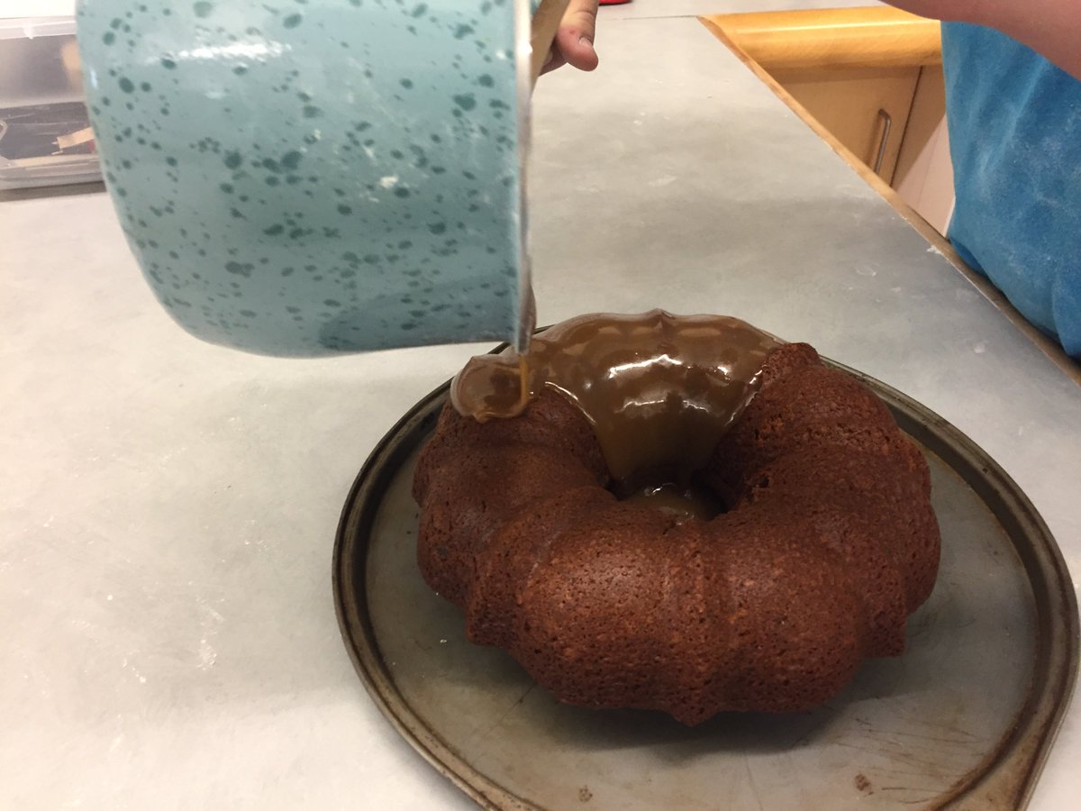 nick_g_ellis's tweet photo. Baking club did some fantastic work with this English classic. #toffeepudding #bakingclub #HDMSpride https://t.co/iD2mDbLpGF