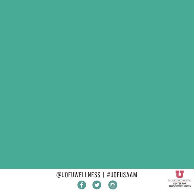 UofUAdvising's tweet photo. April is Sexual Assault Awareness Month (SAAM), a chance to raise awareness about sexual violence and educate our community on how to prevent it. See @uofuwellness and #UofUSAAM to learn more about the resources &amp; support services @UUtah provides for sexual assault survivors. https://t.co/PWZRBEQ3PJ