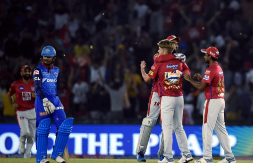 teambluecric's tweet photo. Kings XI Punjab won by 14 runs. what a thrilling match! What a thrilling finish! @hima81298 #IPL2019 #DCvKXIP https://t.co/7NjnTkNzd7 https://t.co/Pgvpl3OqyM