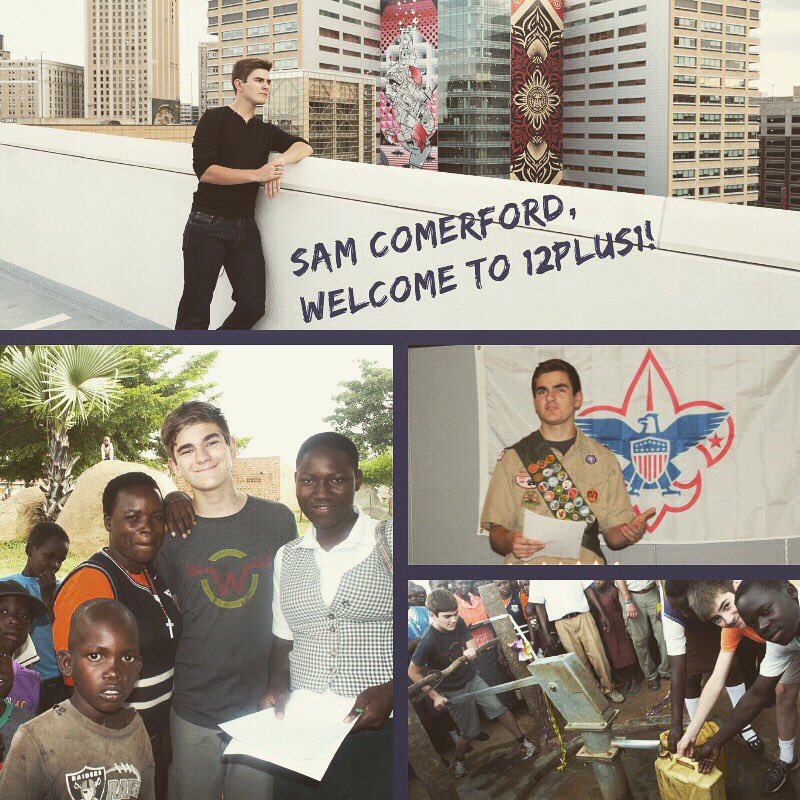 Pleased to announce Sam Comerford will be participating in 12plus1. Welcome Sam! 

<a href="/UofDJesuit/">U of D Jesuit</a> <a href="/DePaulU/">DePaul University</a> 

#gapyear #faithandservice #communityservice #intern #volunteer #community #service #explorethegapyear #eaglescout  #highschoolsenior #college #milwaukee #urbana18 #seek2019