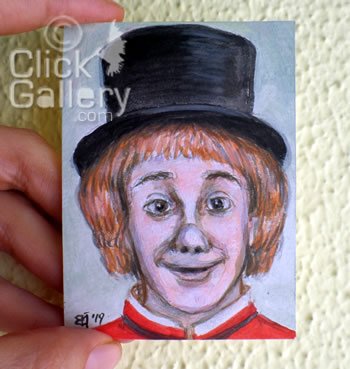 BirsenOzbilge's tweet photo. New blogpost; ACEO Clown Portrait #99 "Milikito"
https://t.co/mMwjAnB6yN…
#bloggersunveiled #clowns #PortraitChallenge #miniature #collectors @Patreon #ArtistOnTwitter #agaboom #rt please https://t.co/zd3NTqdIMh