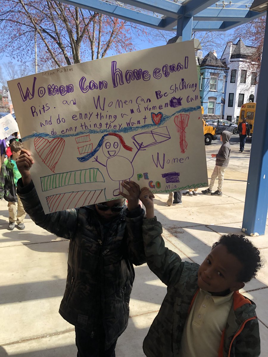 MsAddisonAP1's tweet image. Closing out Women’s History Month with a March!! @LudlowTaylorES