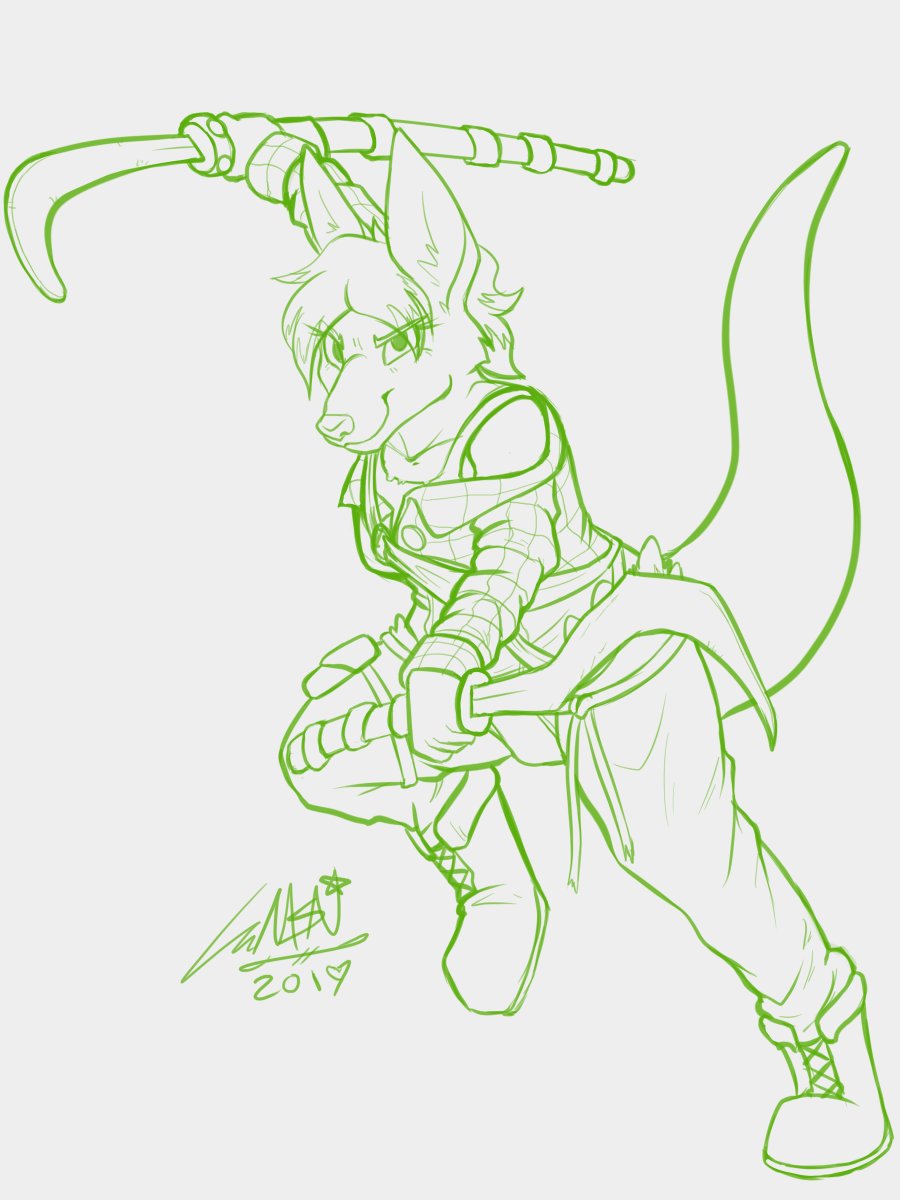QueerFurries's tweet photo. Kyler's tastes vary between Guilds in Guild Ball, but right now, her go-to is Farmers. Bushel is definitely her favorite player - Kyler is super happy she got buffed in Season 4!

(This month's Patreon reward from @NeonNobleArt! I'm SO happy with how it turned out!) https://t.co/WPI8L15Y5n