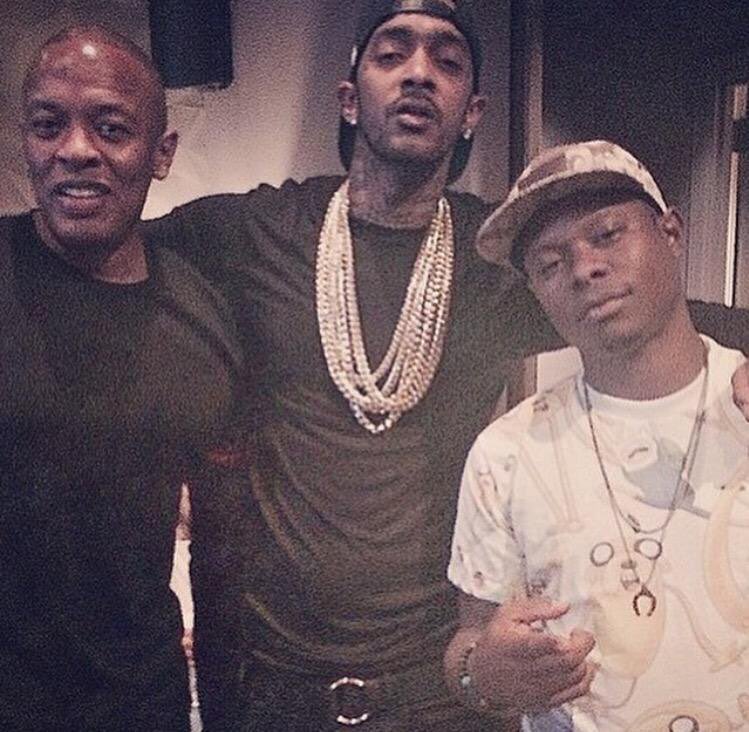 allinhiphop's tweet image. Dre X Nipsey Hussle